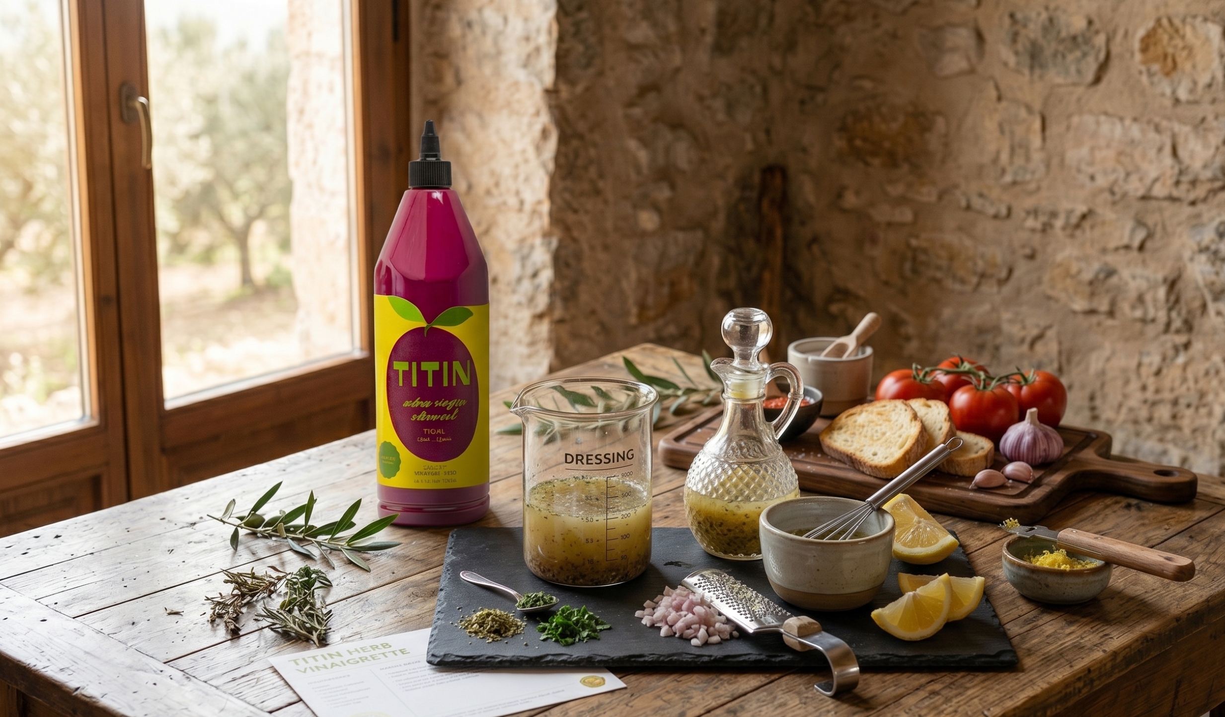 Olive Oil Dressing Recipe — The Complete Guide | Titin EVOO