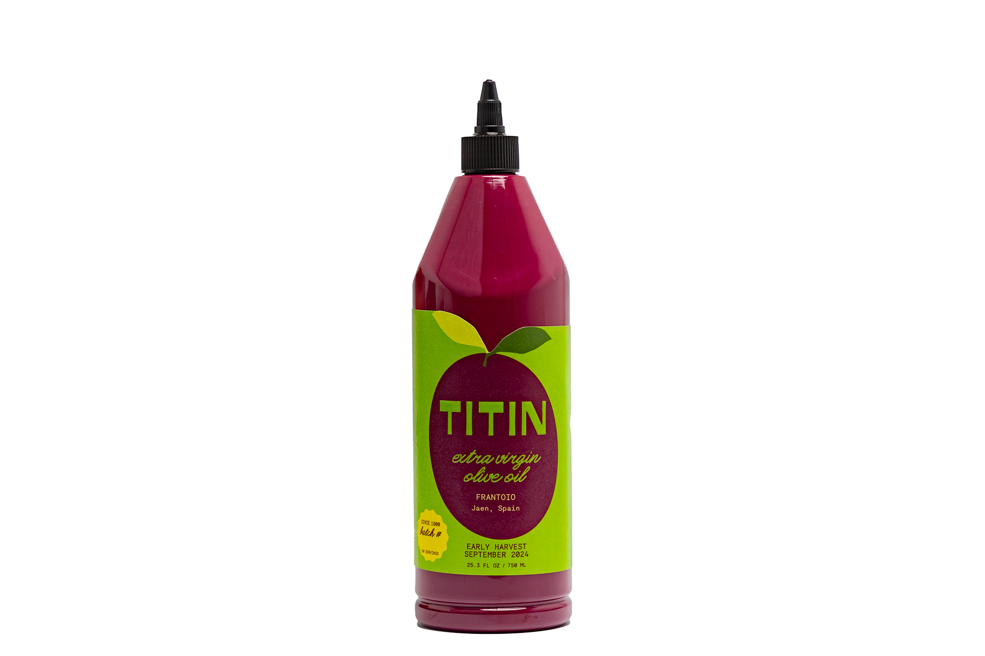 Premium Frantoio extra virgin olive oil in an elegant glass bottle, ideal for gourmet cooking and drizzling