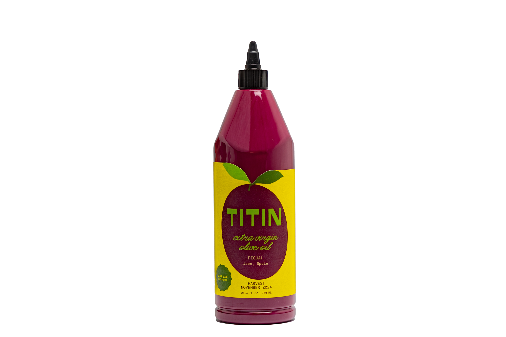 Artisanal Universal Picual Everyday olive oil in a sleek, modern bottle, an essential for any kitchen